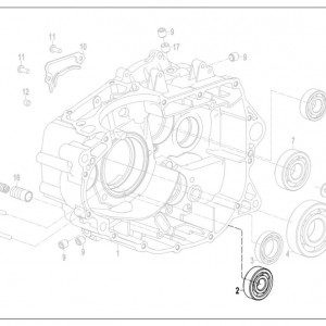 CFMOTO 250NK Rulman A