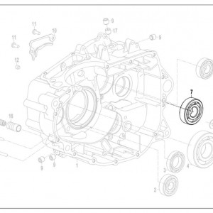 CFMOTO 250NK Rulman C CFMOTO 250NK Rulman C