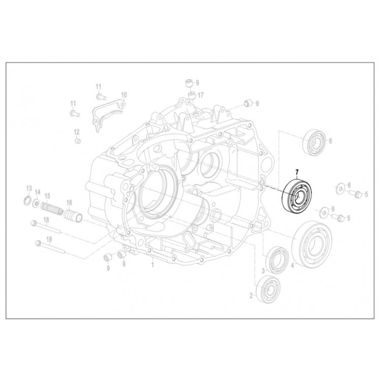 CFMOTO 250NK Rulman 6304 (20X52X15)