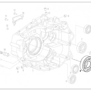 CFMOTO 250NK Rulman D CFMOTO 250NK Rulman D
