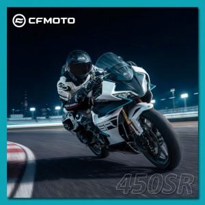 CFMOTO 450SR Benzin Deposu Sol Grenaj Nebula Siyah
