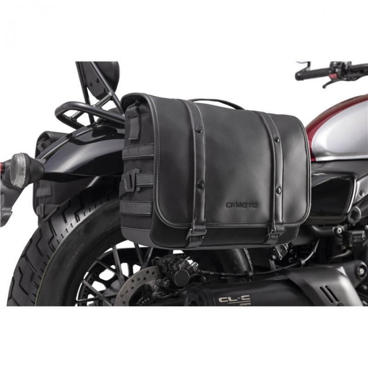 CFMOTO 450CLC Orjinal Deri Yan Çanta Seti CFMOTO 450CLC Orjinal Deri Yan Çanta Seti