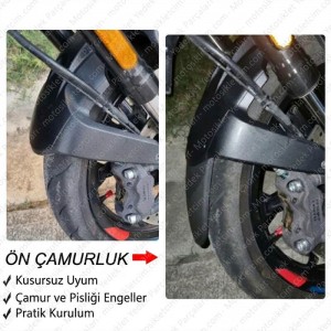 CFMOTO 450NK Ön Çamurluk Uzatıcı CFMOTO 450NK Ön Çamurluk Uzatıcı