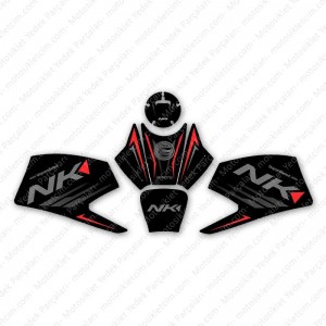 CFMOTO 450NK Tankpad Seti Kaydırmaz Kırmızı CFMOTO 450NK Tankpad Seti Kaydırmaz Kırmızı