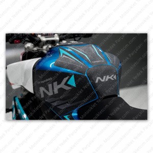 CFMOTO 450NK Tankpad Seti Kaydırmaz Mavi