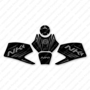 CFMOTO 450NK Tankpad Seti Kaydırmaz Gri CFMOTO 450NK Tankpad Seti Kaydırmaz Gri