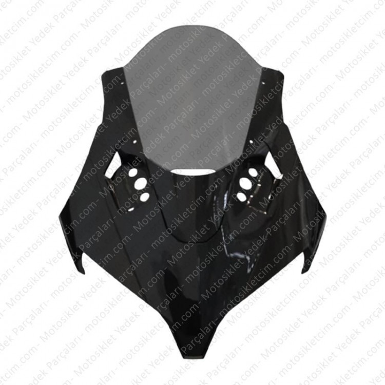 CFMOTO 450SR Ön Spor Camlı Grenaj Parlak Siyah Grenaj Füme Cam CFMOTO 450SR Ön Spor Camlı Grenaj Parlak Siyah Grenaj Füme Cam