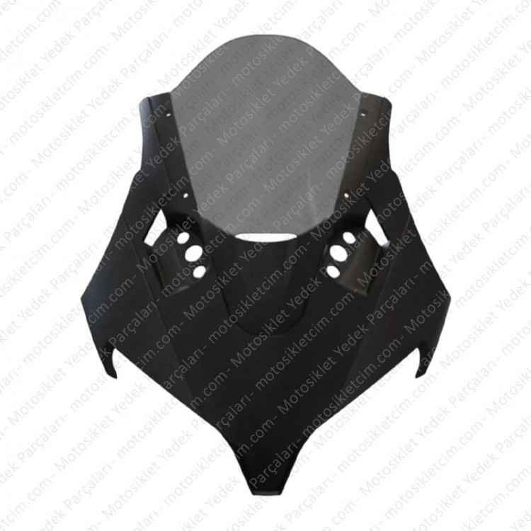 CFMOTO 450SR Ön Spor Camlı Grenaj Mat Siyah Grenaj Füme Cam