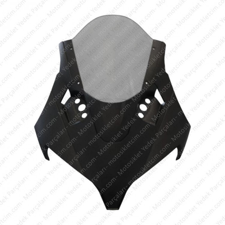 CFMOTO 450SR Ön Spor Camlı Grenaj Mat Siyah Grenaj Şeffaf Cam CFMOTO 450SR Ön Spor Camlı Grenaj Mat Siyah Grenaj Şeffaf Cam