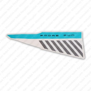 CFMOTO 450SR Etiket Sağ More Fun Mavi CFMOTO 450SR Etiket Sağ More Fun Mavi